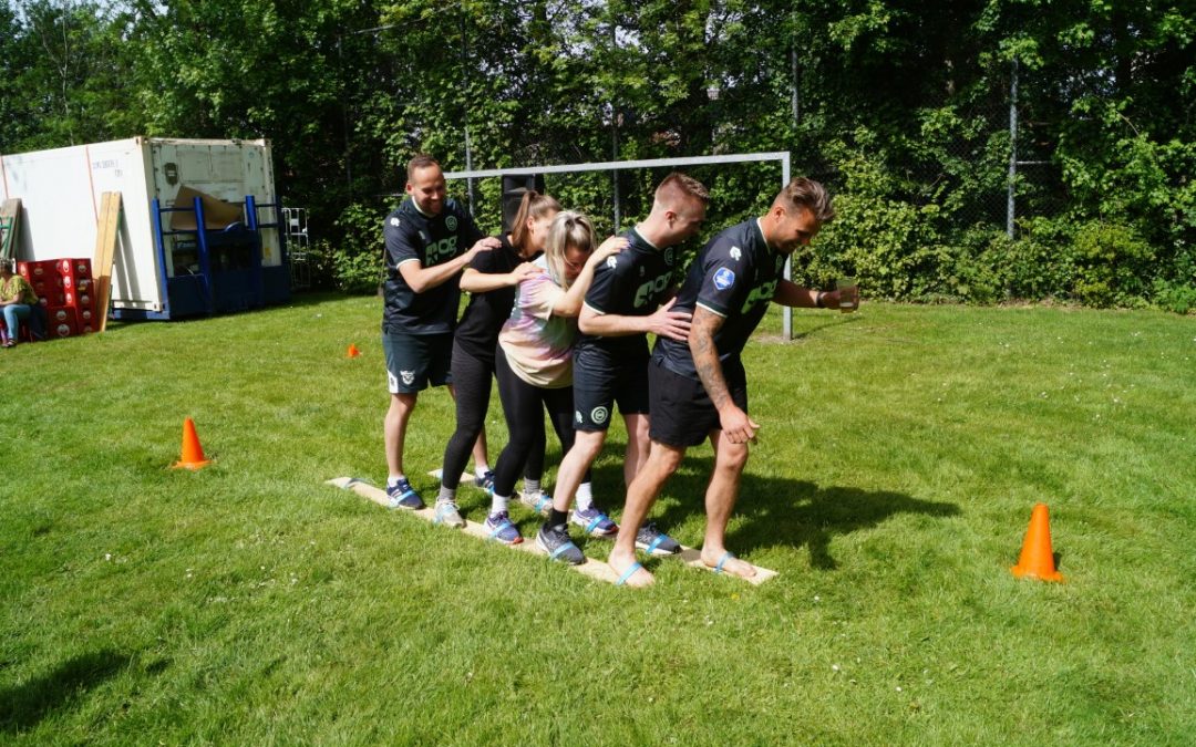 Spelletjes middag en Zeskamp in de feestweek