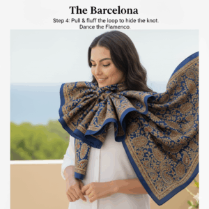 15 Cute and Creative Ways to Wear a Scarf 9 The Barcelona