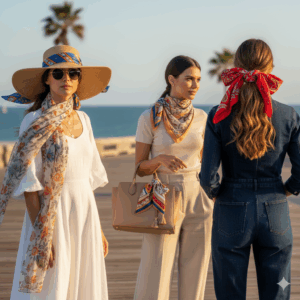 15 Cute and Creative Ways to Wear a Scarf 8 scarf accessories