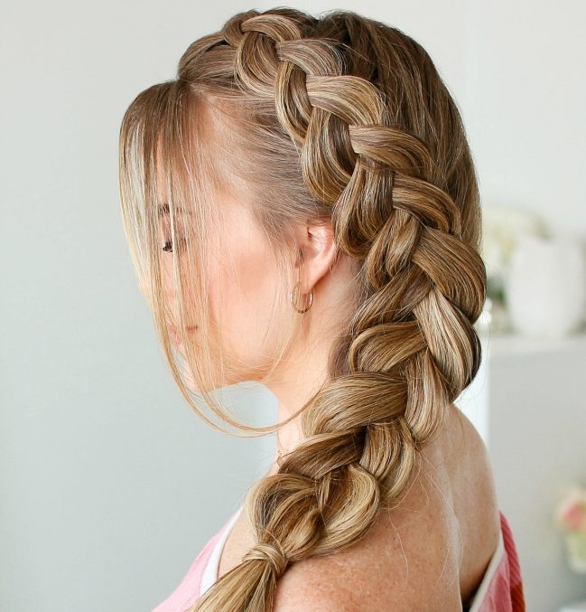 How to do a Dutch Side Braid | Hair Tutorial