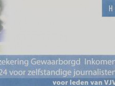 Verzekerd gewaarborgd inkomen voor journalisten