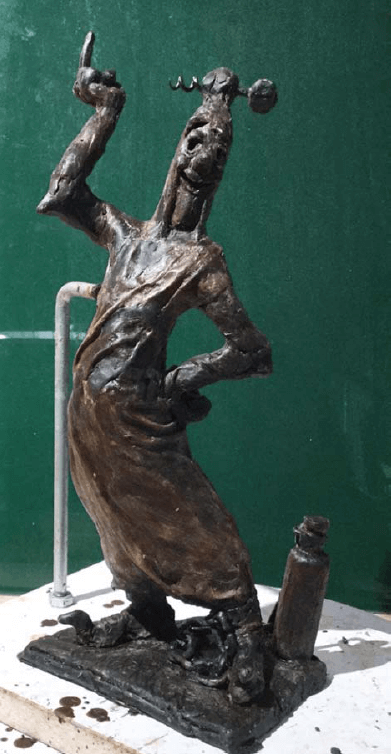 bronzen beeld van Sus Antigoon