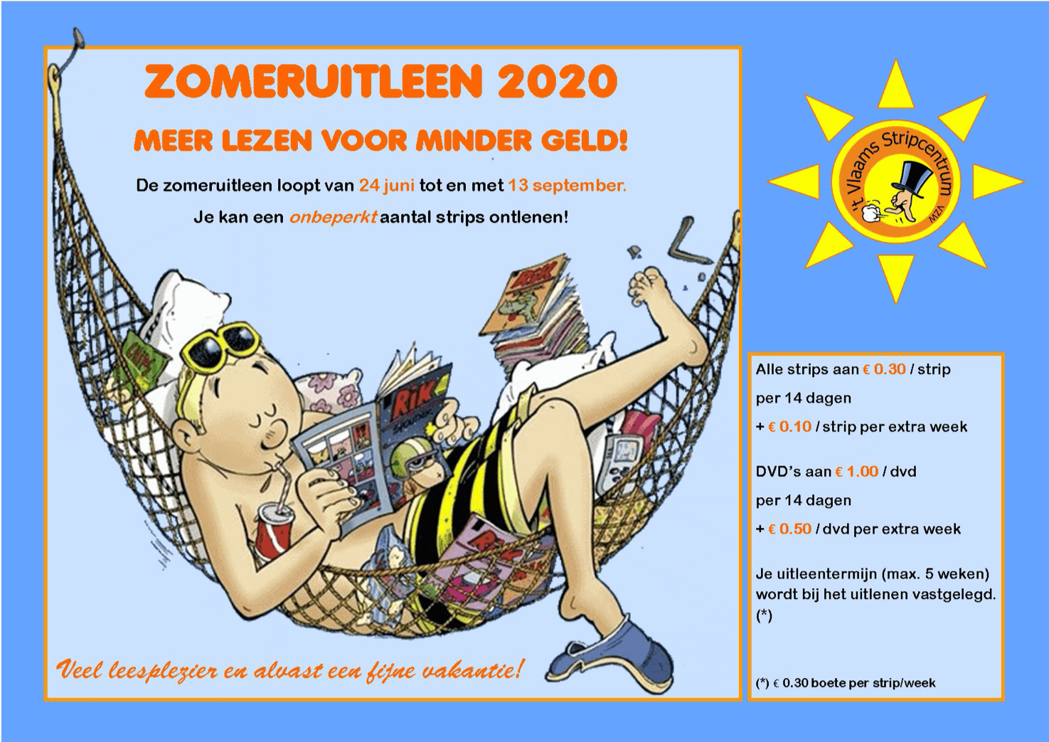 zomerregeling vsc 2020