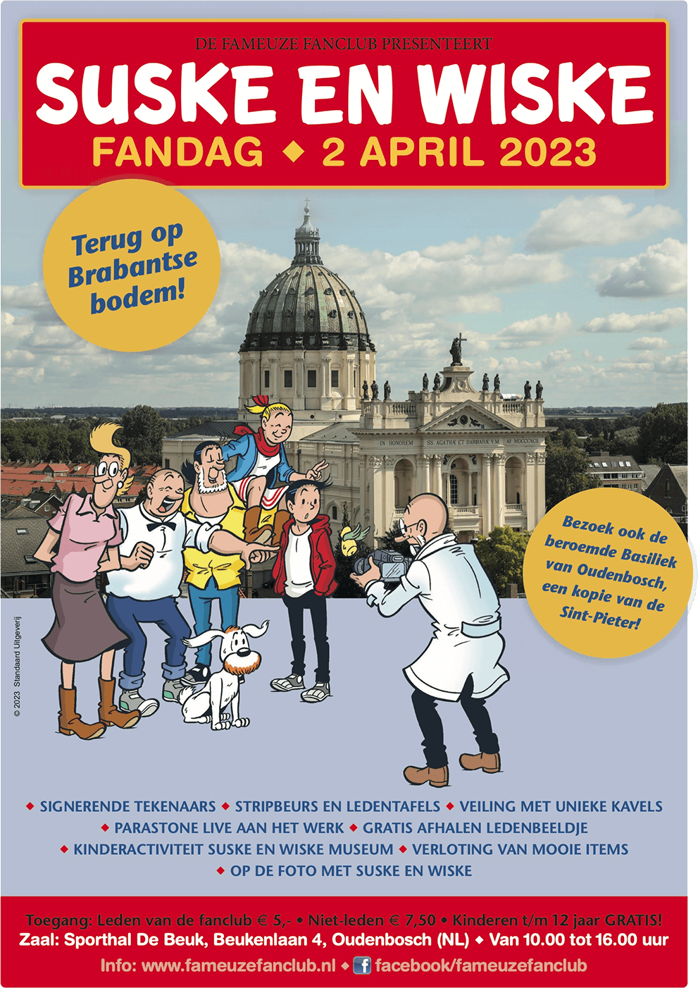 Suske en Wiske Fandag 2023