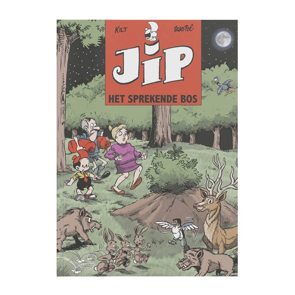 JIP en het spreken de bos