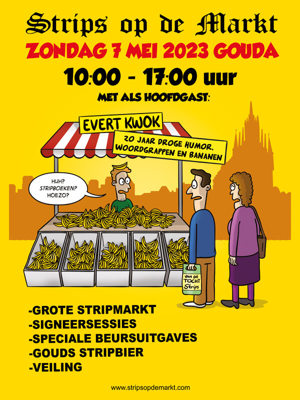 Strips op de Markt