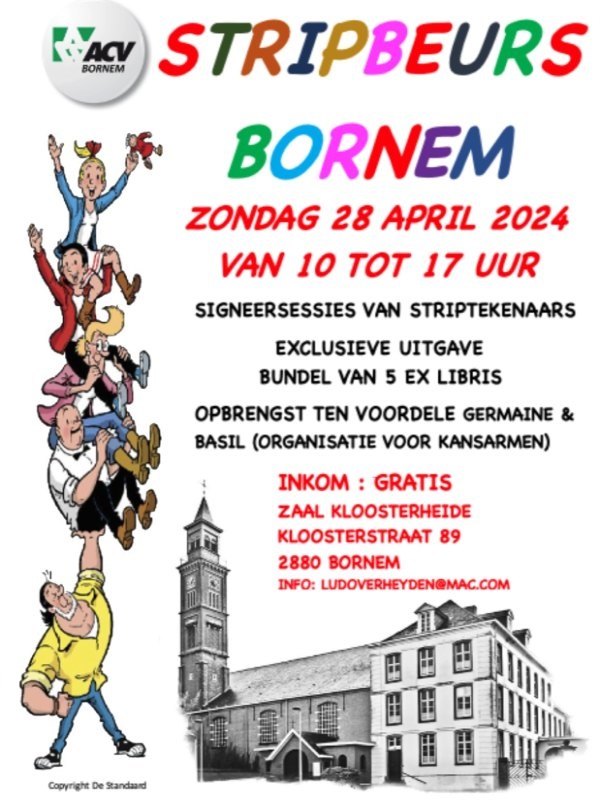 Stripbeurs Bornem 2024