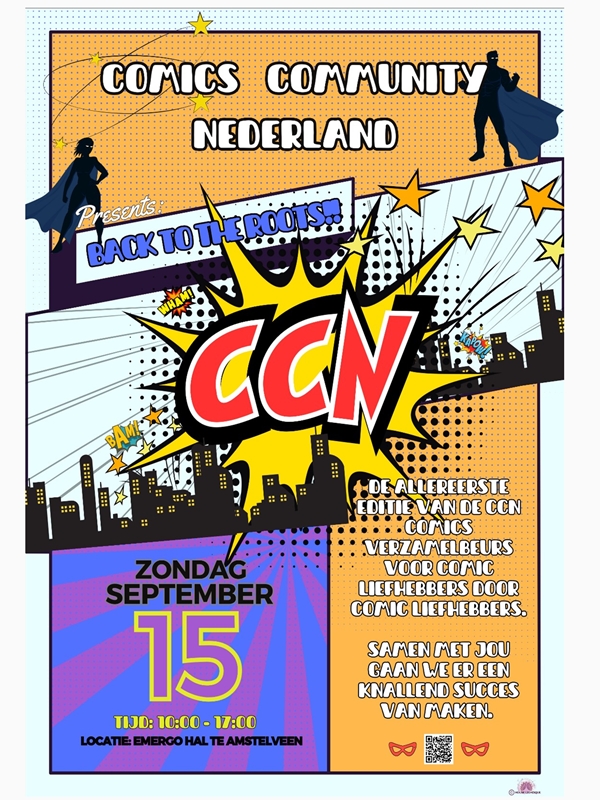 CCN presents Back to the Roots - Stripverzamelbeurs Amstelveen - 2024 CCN presents Back to the Roots - Stripverzamelbeurs Amstelveen - 2024