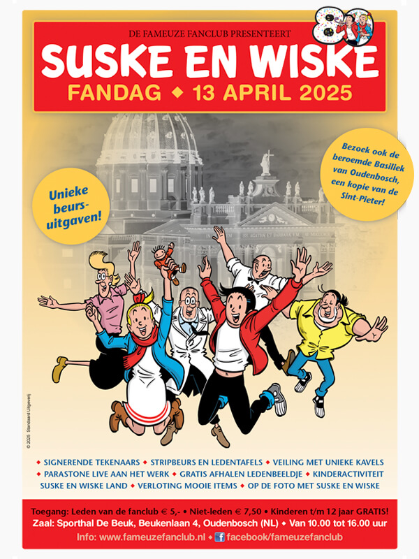 Suske en Wiske Fandag (Oudenbosch) 2025 Suske en Wiske Fandag (Oudenbosch) 2025