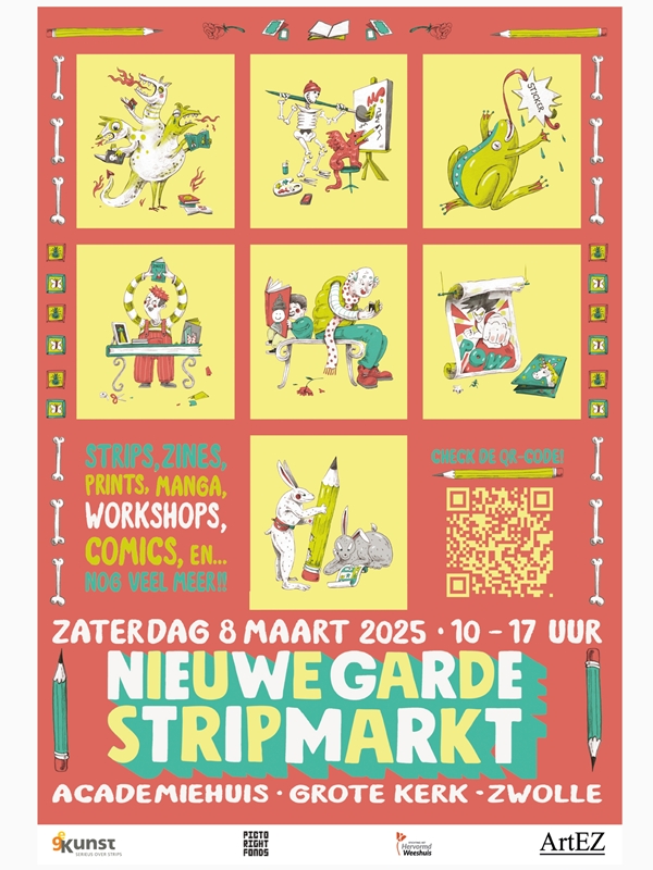 Nieuwe Garde Stripmarkt (Zwolle) 2025 Nieuwe Garde Stripmarkt (Zwolle) 2025