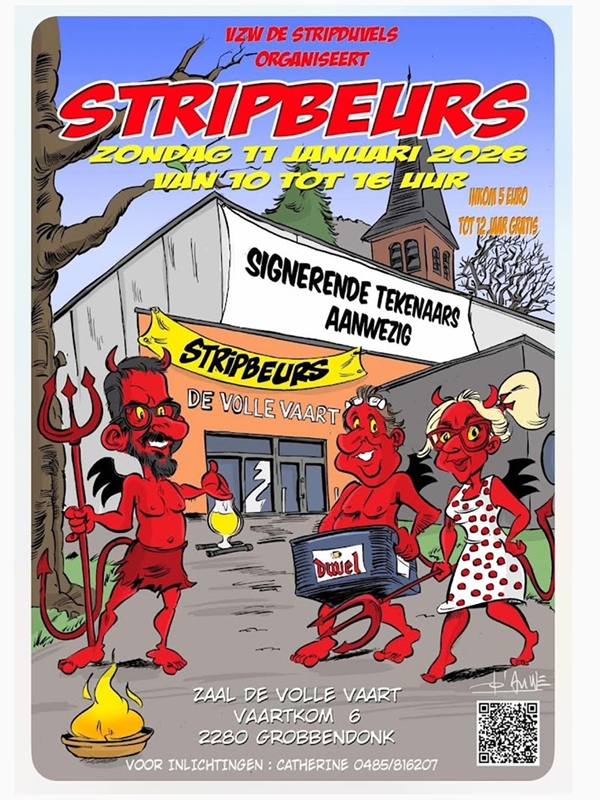 Stripbeurs Grobbendonk 2026 Stripbeurs Grobbendonk 2026