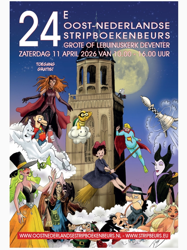 Oost-Nederlandse Stripboekenbeurs (Deventer) 2026 Oost-Nederlandse Stripboekenbeurs (Deventer) 2026