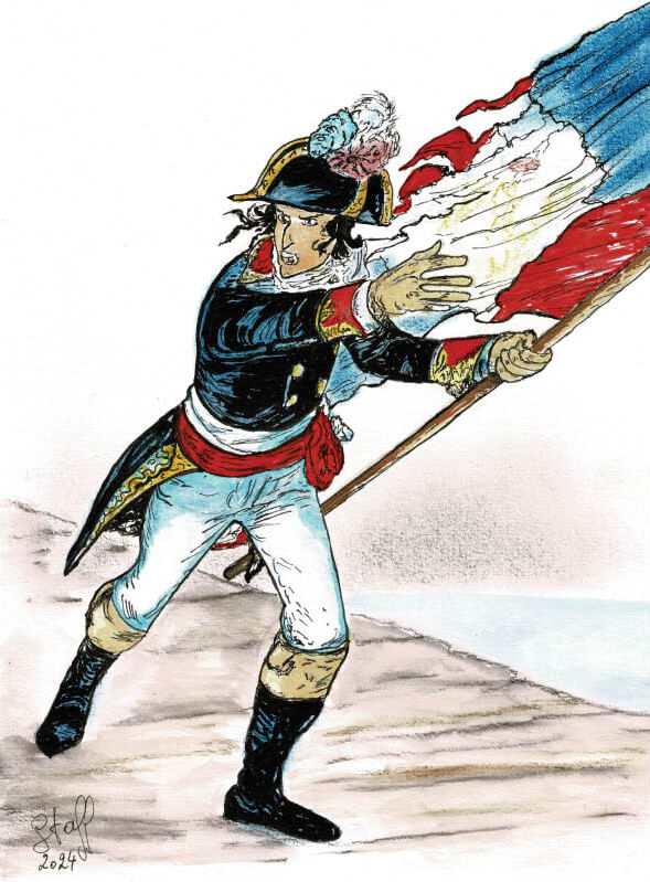 Napoleontische veldslagen door Faïence Staf Sunaert