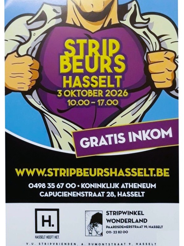 Stripbeurs Hasselt 2026