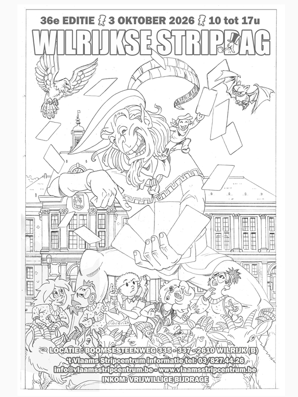 Wilrijkse Stripdag: 36ste editie (2026)