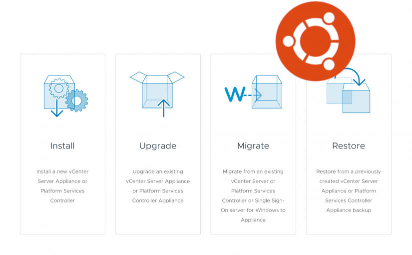 VMware vCenter Appliance Installer on Ubuntu Linux