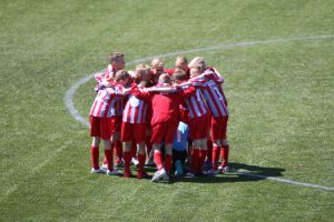 1 van de 32 deelnemende teams vlak voor een belangrijke wedstrijd