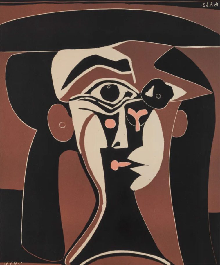 Unika räddningshunden Brodie liknas vid en Picasso-målning – kändisarnas nya favorit på Instagram