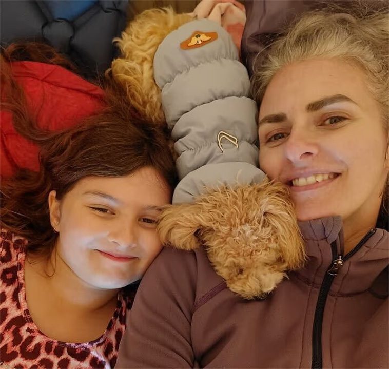 Néa Persson, 9, pantade ihop till en egen hund