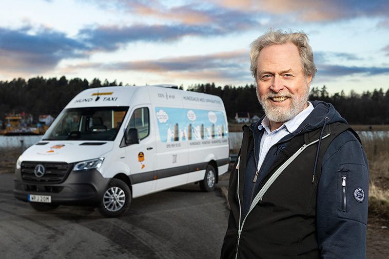 Kan detta vara världens första eldrivna hundtaxi?