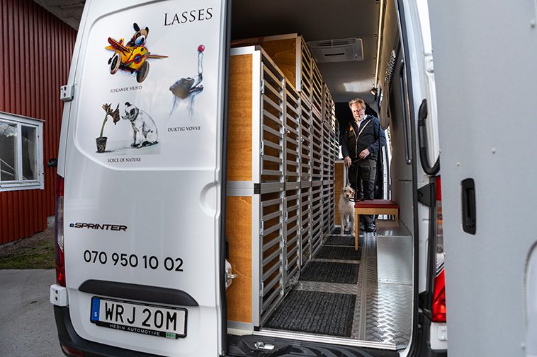 Kan detta vara världens första eldrivna hundtaxi?