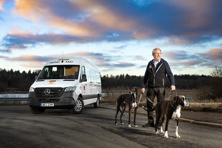 Kan detta vara världens första eldrivna hundtaxi?