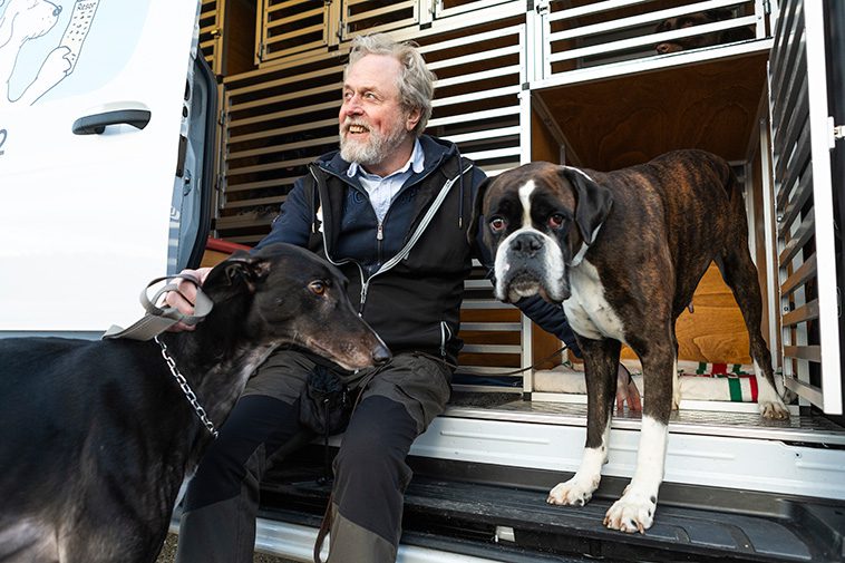 Kan detta vara världens första eldrivna hundtaxi?