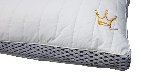 Single Pocket Sprung Pillow Bounce Back Foam Pillow 2