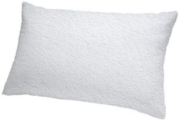Terry Waterproof Pillow Protector Pair - 100% Cotton Non Noisy And Luxury