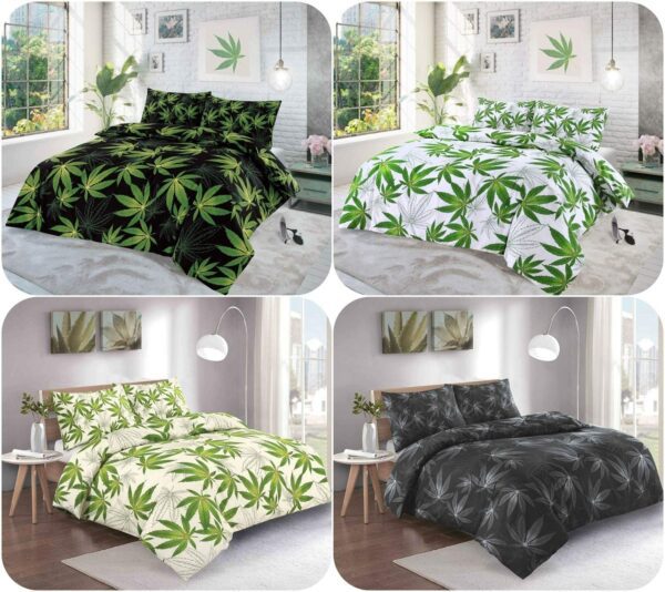 Cannabis Duvet Cover Set