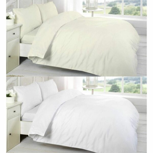 Egyptian Cotton 400 Thread Count Duvet Quilt Cover Bedding Sets