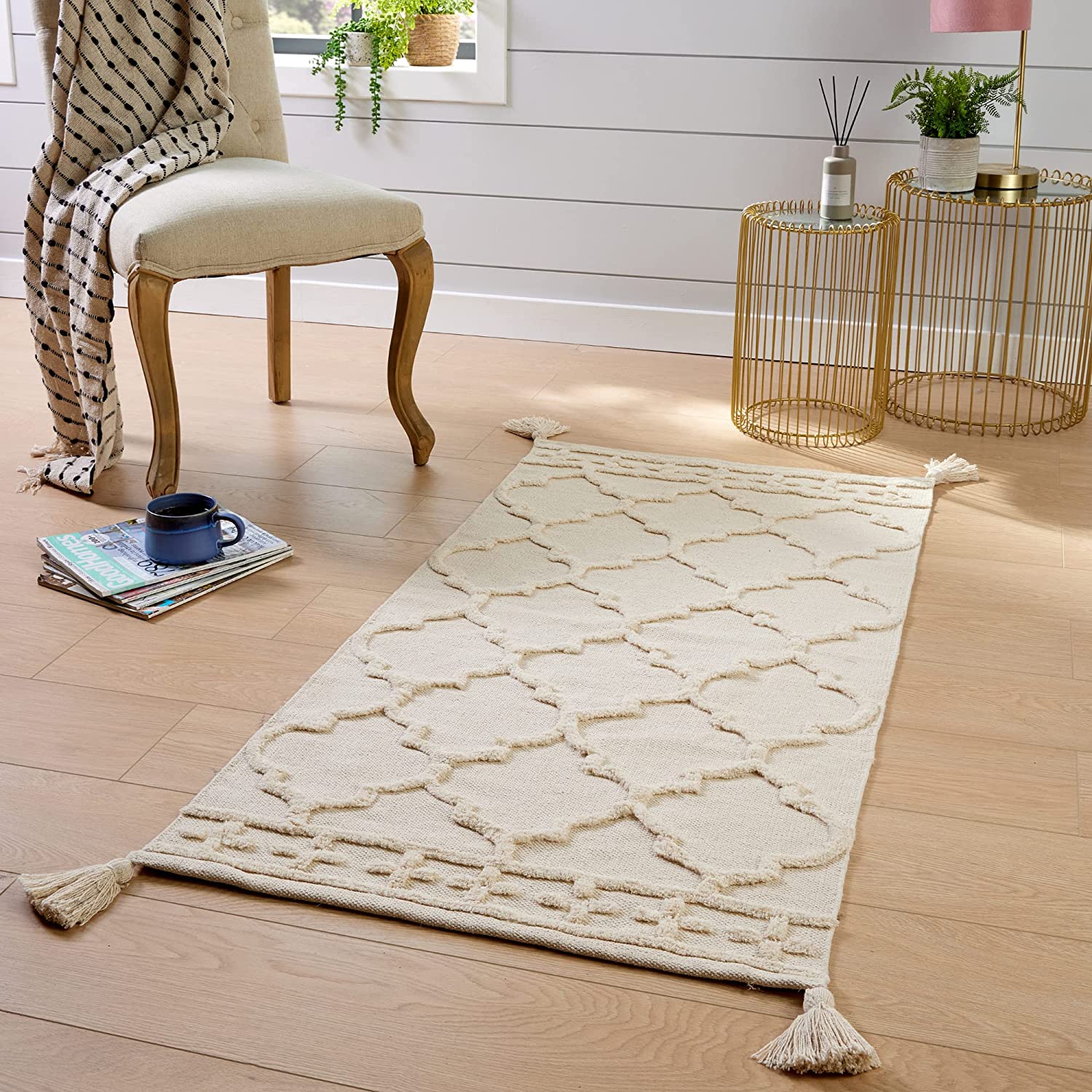 Marrakesh Rugs Living Room Hand Woven Tufted