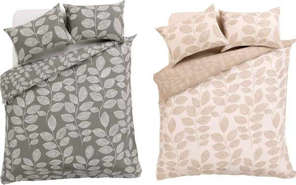 Floral Leaves Duvet Cover Bedding Set