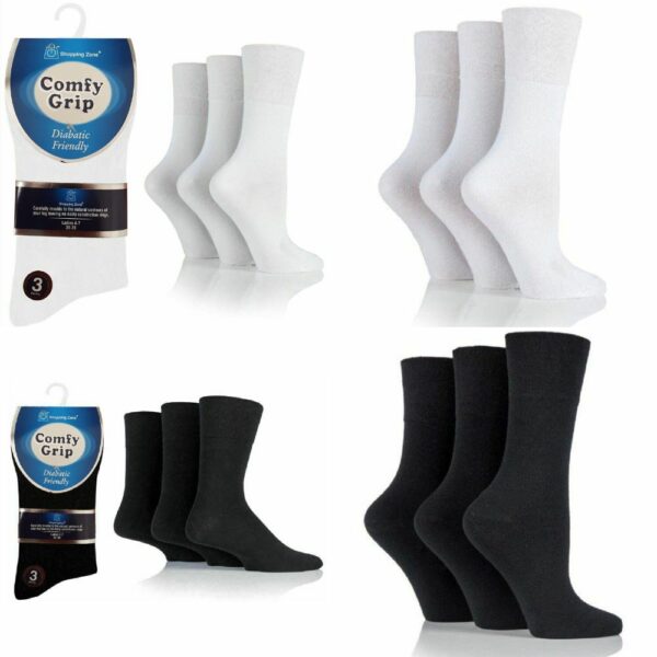 Gentle Grip Womens Diabetic Socks