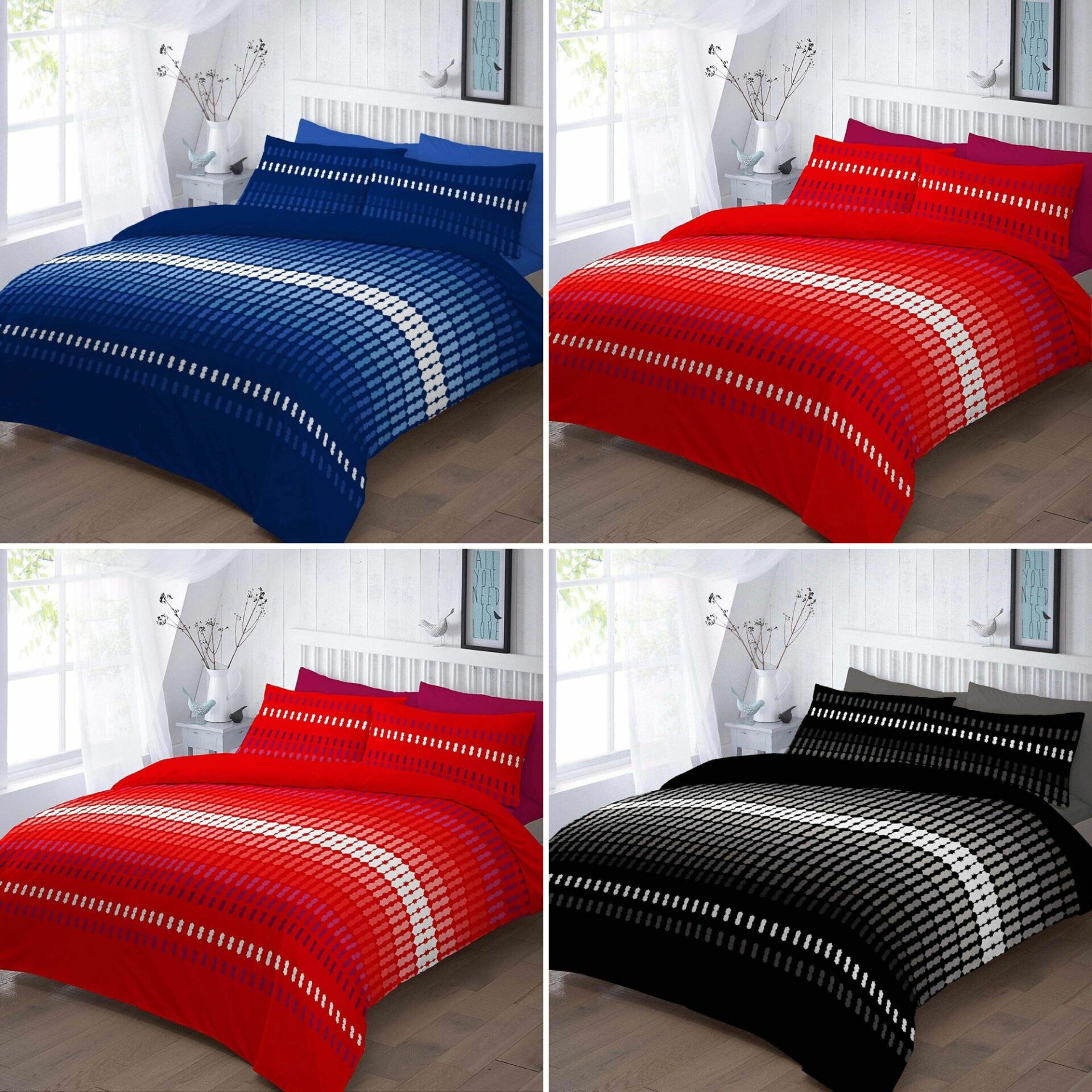 Elliot Stripes Duvet Cover Set