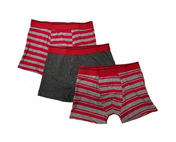 Red Boys Boxer Brief Shorts Underwear Underpants