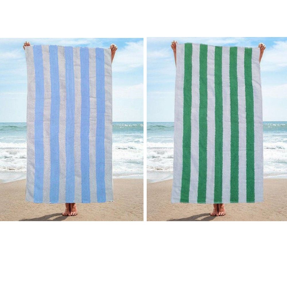 100% Cotton Stripe Beach Pool Towel