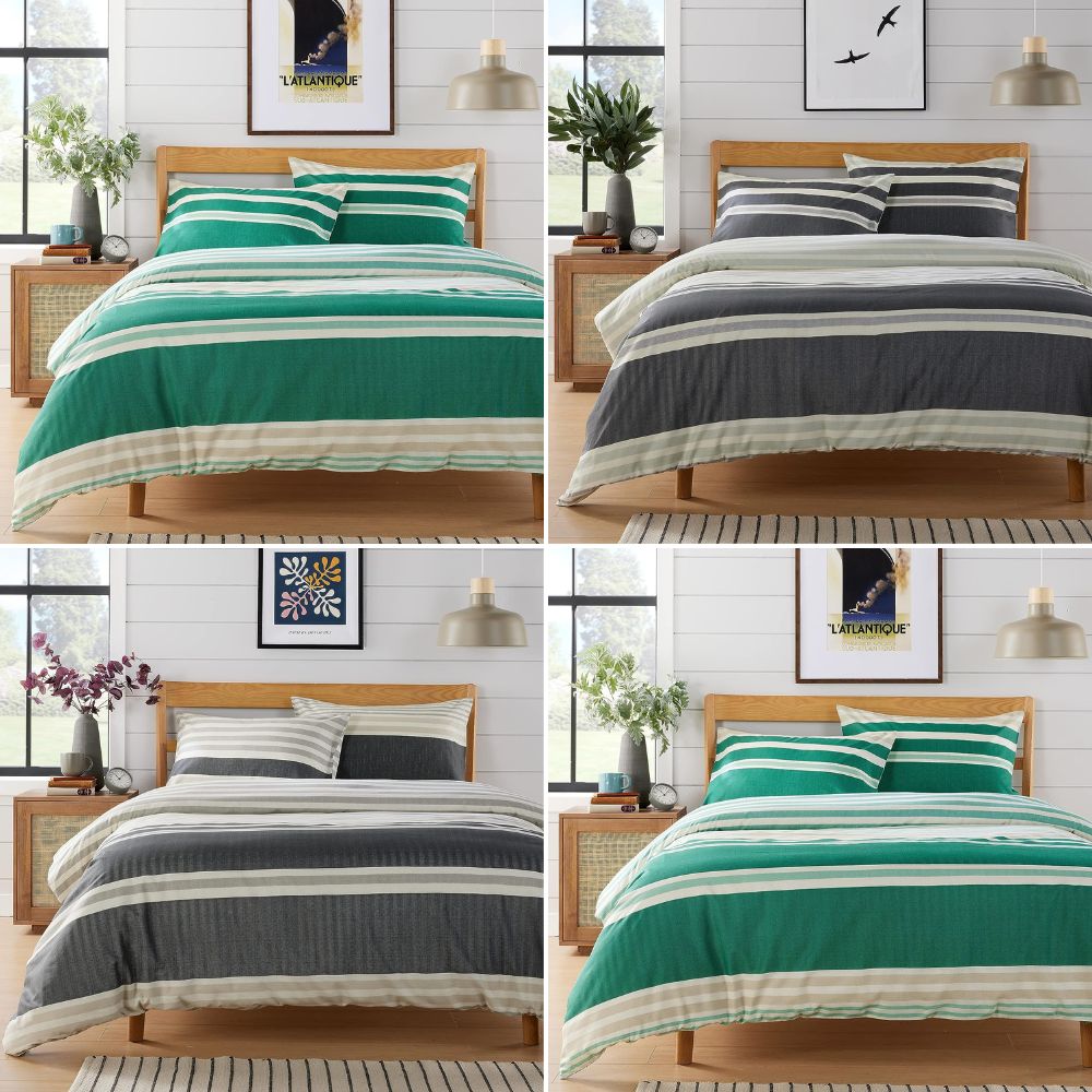 Miami Stirpes Duvet Cover Bedding Set