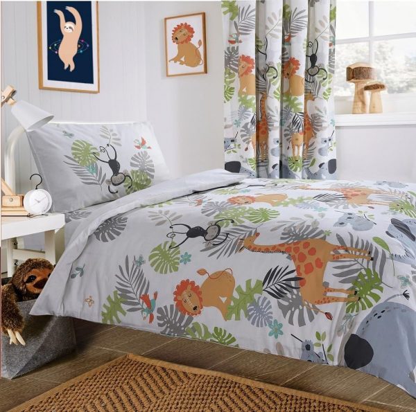 Animals Kids Duvet Cover Set