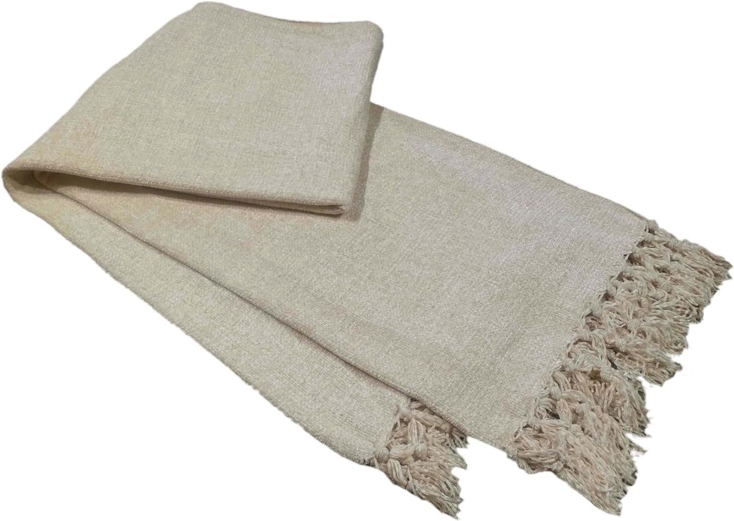 Chenille Throw Blanket for Sofas Large | Voice7 UK
