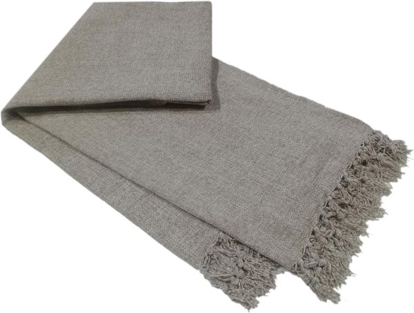 Chenille Throw Blanket for Sofas Large | Voice7 UK