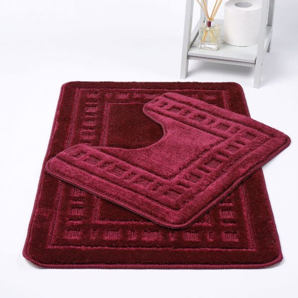 Wine Bath Mat Greek Style