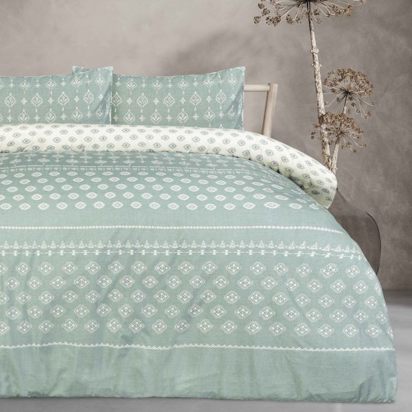 Artisan Block Print Duvet Cover & Bedding Sets Microfibre Single Double King Size