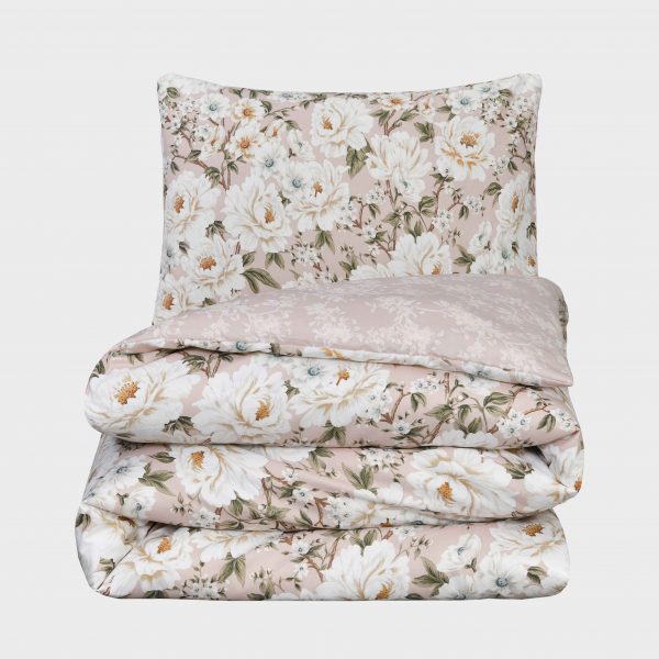 ELEGANT BLOOMS BLUSH duvet cover & bedding set