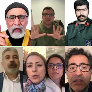 1-امیر لباف کادر سابق لشکر فاطمیون قم2- وحید بهشتی ساکن لندن  بنابر افشاگری اقای رضا ملک زندانی سیاسی کادر وزارت   3-حجت السلام سید مصطفی آزمایش مالک  DorrTV شبکه  دُرّ تی وی با ۱ میلیون پوند سرمایه - 4-ماله کش باند (سید مصطفی آزمایش )دادرش فتحی صفار هرندی ساکن مالمو 5-ماهرخ حافظی با نام های مستعار کسین یا فرناز  - 6-شیوا فتحی صفار ساکن هلند 7-حجت السلام سعید گودرزی از اعضای سابق انجمن حجتیه و ساکن بروجرد ایران