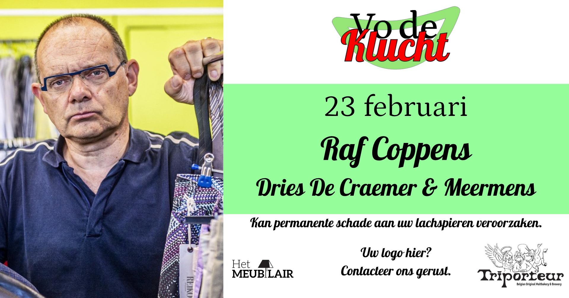 Comedy te gast: Raf Coppens