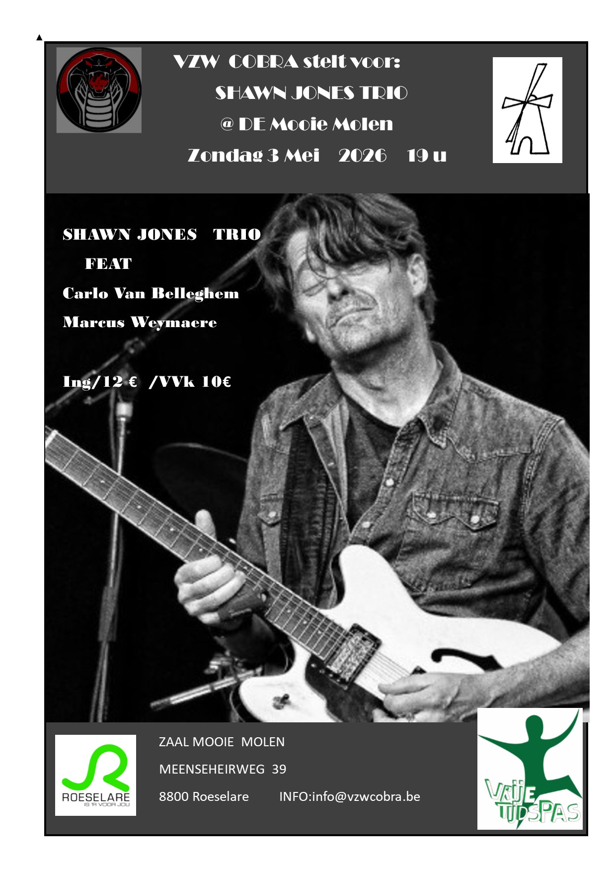 Shawn Jones Trio (Americana & Blues-Rock)