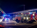 Werkstattbrand in Norderstedt 2. Alarm Foto: Dominick Waldeck