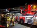 Werkstattbrand in Norderstedt 2. Alarm Foto: Dominick Waldeck