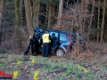 TÃ¶dlicher Verkehrsunfall in Aspe bei Stade - PKW gegen Baum Foto: Dominick Waldeck